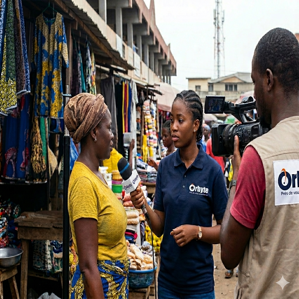 Journaliste terrain Bénin
